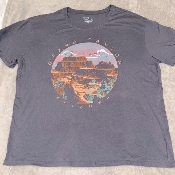 Time and Tru Tops - Time and Tru Short Sleeve Tee - Classic Comfort